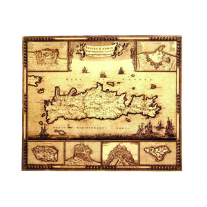 Γκραβούρα: Frederick de Wit: Insula Candia