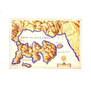 Γκραβούρα:   Francesco Bsilicata : Porto Di Spinaloga