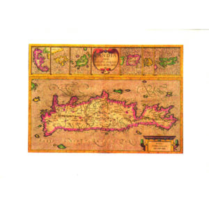 Γκραβούρα: G. Mercator , Candia 1590