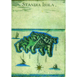 Χάρτης Γκραβούρα boschini STANDIA ISOLA