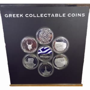 Σταντ για 4 Συλλεκτικά Νομίσματα - δωρεάν με 120 τεμάχια